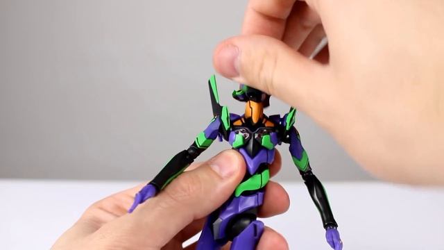Robot Damashii (Spirits) EVA-01 Test Type Figure Review смотреть онлайн
