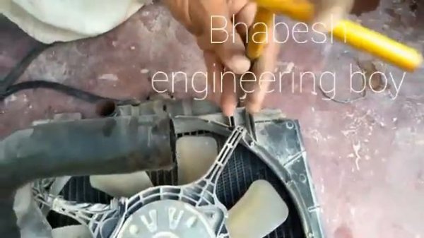 How to make suzuki cultus car radiator replacement