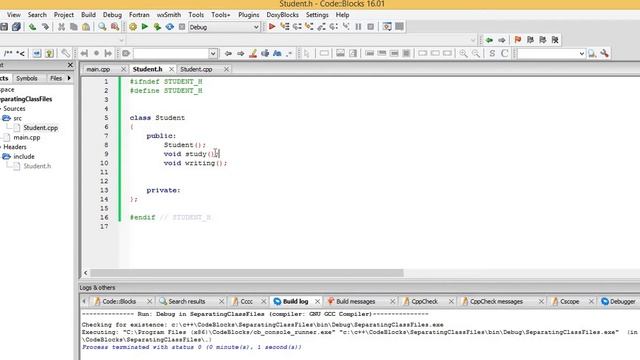 separating class files and functions into different files Lesson 36 by CodingSides смотреть онлайн
