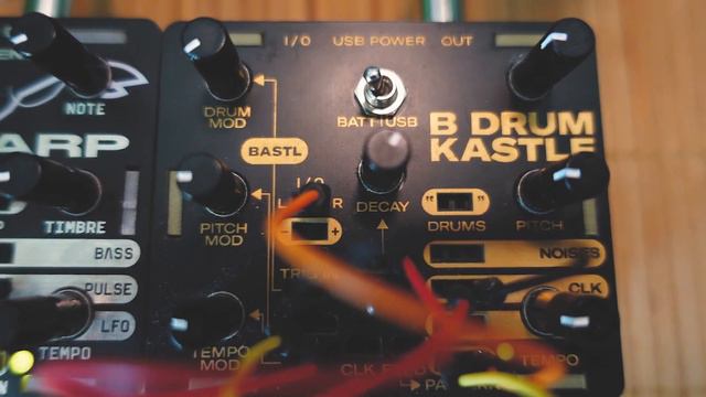 Unboxing & Testing Of The NEW Bastl Instruments Kastle ARP (no Commentary)