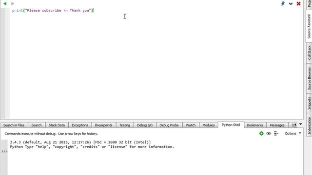 [Python Tutorial] WHY WING IDE -3 смотреть онлайн