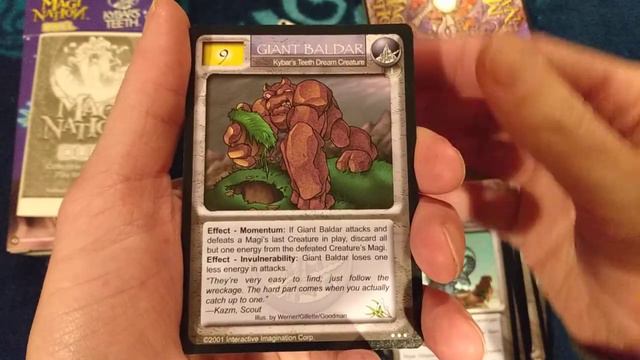 Magi Nation Kybar's Teeth deck opening from "A Dream's End"- hard to find Expansion! смотреть онлайн