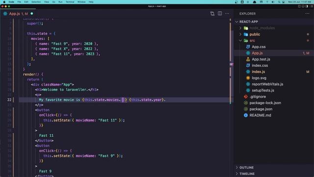 Ep.4 Working with Arrays | React Tutorial For Beginners смотреть онлайн