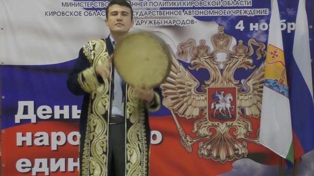 Жабборов Ф - игра на дойре (узбекский музыкальный инструмент) смотреть онлайн