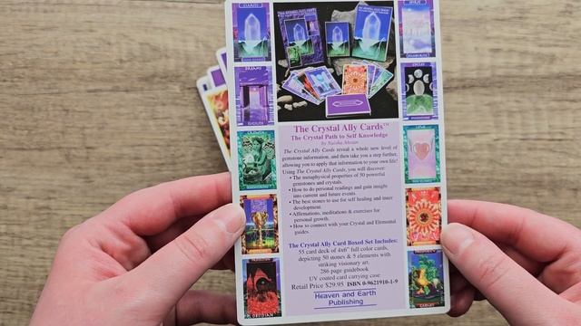 MY TAROT & ORACLE DECK COLLECTION: Part one - ? Crystal Decks 2023 ? смотреть онлайн