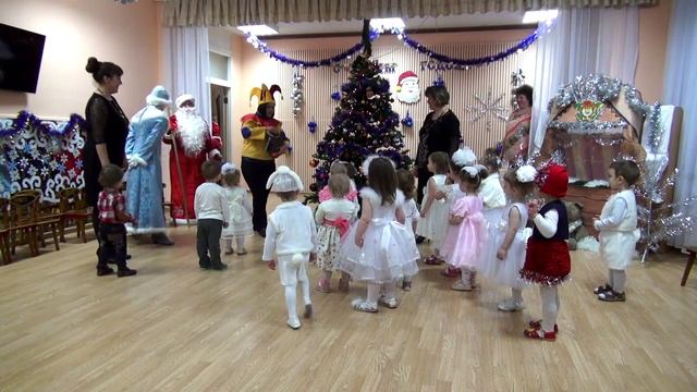 Новогодний утренник в ясельной группе Дошкольное отделение здание 2 "Аннино" - "СОЛНЫШКО" смотреть онлайн