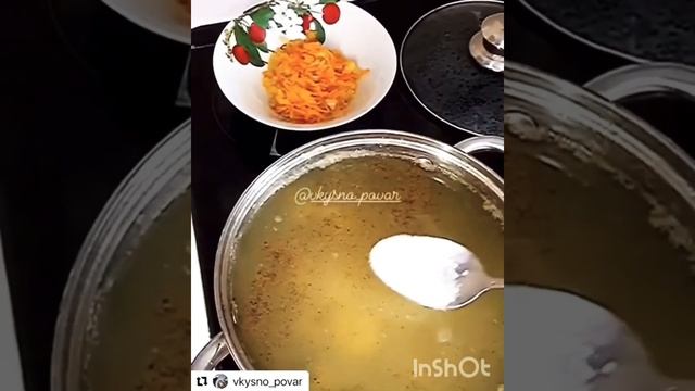 Сегодня готовлю «Бабушкин суп с пельменями»