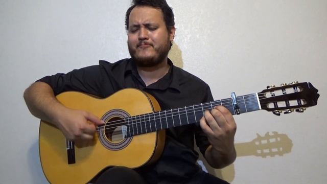 2023 Juan Hernandez, Mod. Santos Hernandez flamenco guitar, Misael Barraza Diaz plays his Tientos. смотреть онлайн