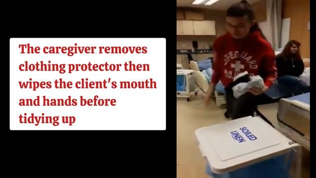 CNA Feeding Skill | Pearson Vue/Credentia | #LearnWithNicole