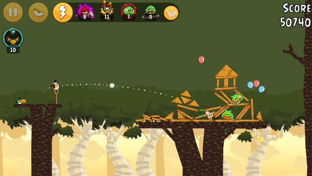 Angry Birds Walkthrough Part 0203 Danger Above 6 - 14 | 3 Stars смотреть онлайн
