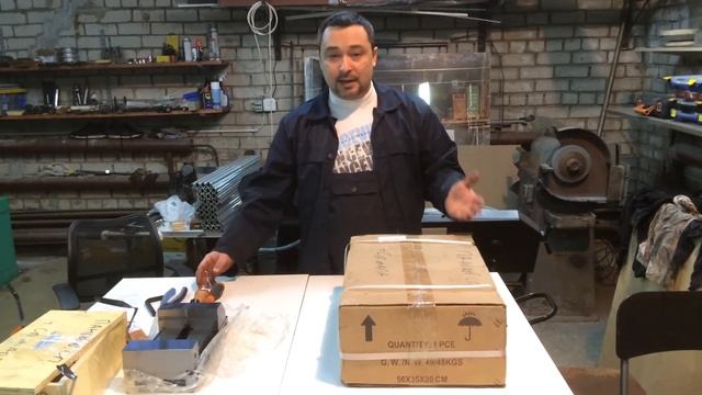 Распаковка тиски высокоточные и тиски станочные