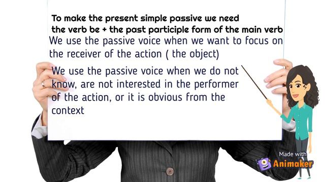 PRESENT SIMPLE PASSIVE смотреть онлайн