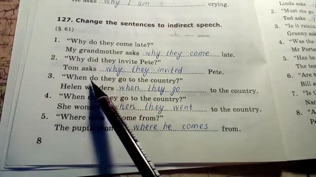 № 127. Lesson 13. ГАЯ. 5 класс. Часть 2 смотреть онлайн
