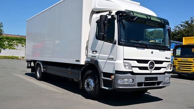 4K Video Mercedes-Benz Atego 1629, 2012, Euro 5, LBW, Retarder, Kamera a truck (LKW) by Rhein Truck смотреть онлайн