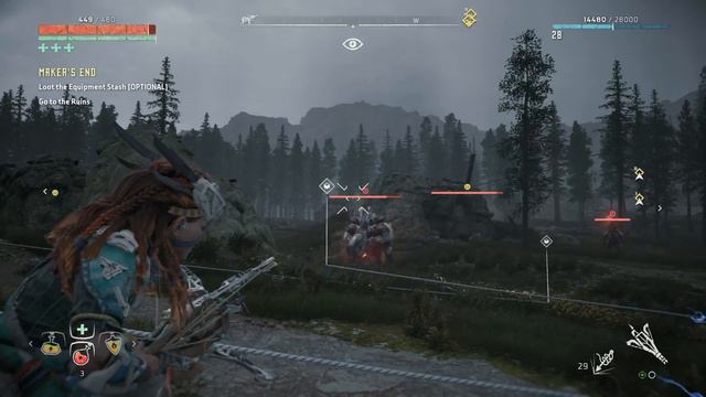 Horizon Zero Dawn Double Behemoth Fight смотреть онлайн