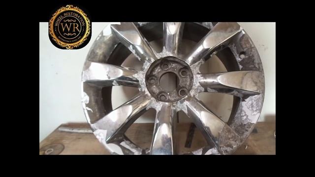 Infiniti 20" Реставрация дисков. смотреть онлайн