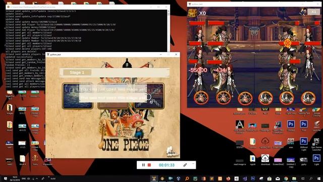 unity python server + one piece game смотреть онлайн