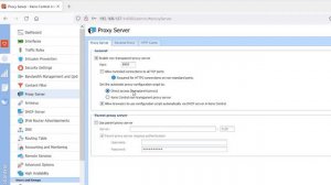 Настройка прокси в Kerio Control