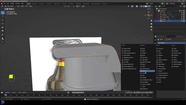 Tutorial: Make A Grenade In Blender 3.5 смотреть онлайн