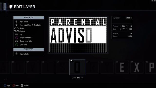 Black Ops 3 - Parental Advisory Logo Emblem Tutori смотреть онлайн