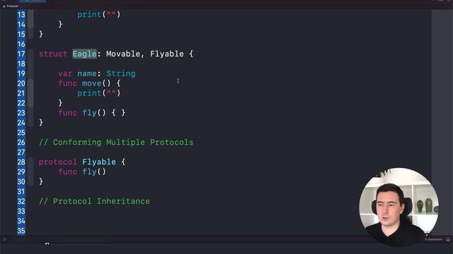 Swift с нуля: 14. Protocols смотреть онлайн