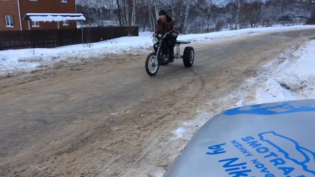 Трицикл из мопеда альфа смотреть онлайн