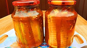 Кабачки на зиму  Вкуснейший маринад