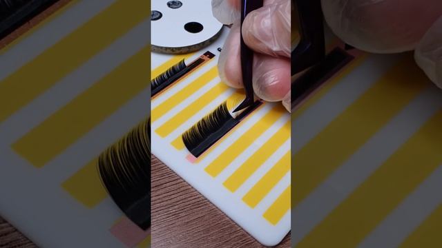 Формирование пучков на 5д объем пинцетом Топорик.