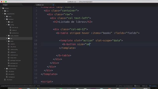 8.- Botones y acciones - Taller de Django REST y Vue смотреть онлайн