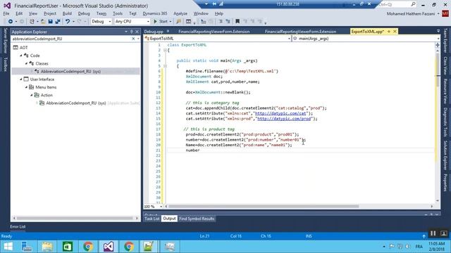 remove xlmns nameSpace in Dynamics AX смотреть онлайн