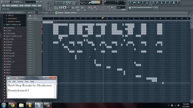 Thrift shop fl studio remake смотреть онлайн