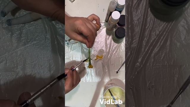 Рабочие моменты. Декор куколки из ваты. смотреть онлайн