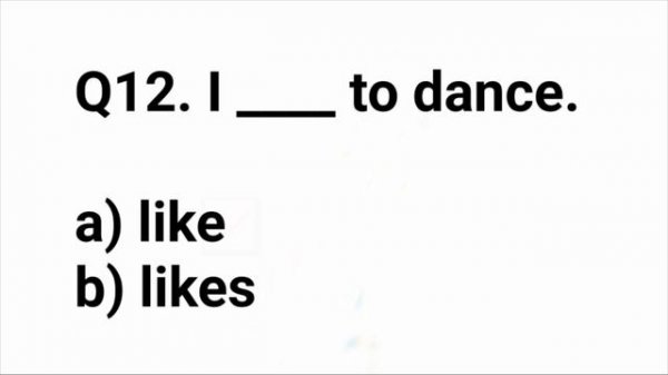 Present Simple Quiz - Simple Present Tense Quiz with Answer