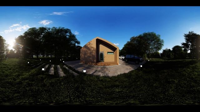 Barn 1B6. Дом 65м². Барнхаус. Проект 360° Virtual Reality. Скачать Www.barncity.ru(Точка №1)