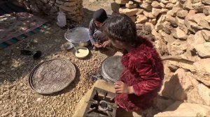 Nomadic Life in Iran: Traditional Bread Making and Honey Harvesting
