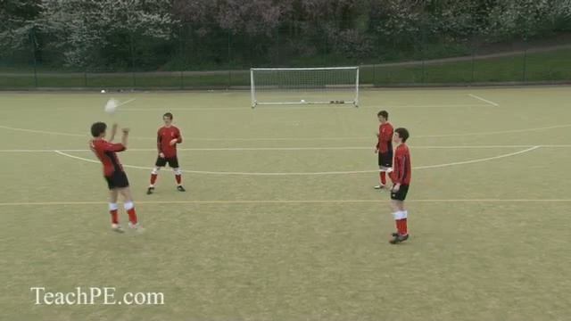 Soccer Skills / Football Drills - Throw, Head, Catch смотреть онлайн