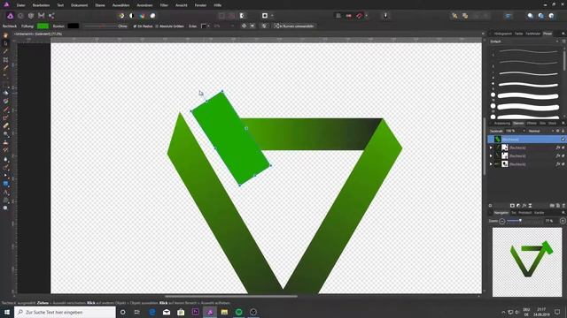 MODERNES/ SCHLICHTES LOGO DESIGNEN/ ERSTELLEN | mit Gimp/ Affinity Photo kostenlos смотреть онлайн