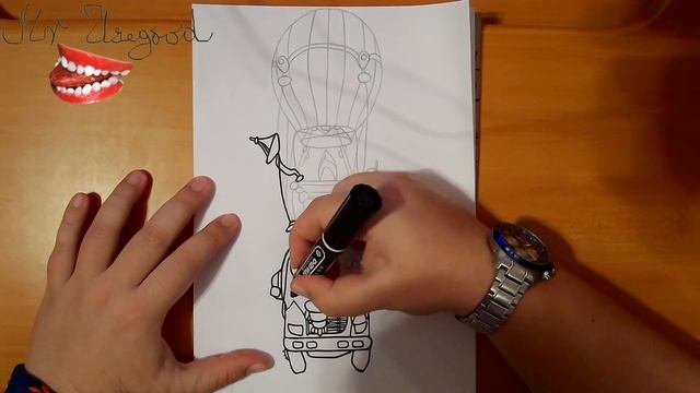 How to Draw Fortnite Battle Bus Step by Step Easy for Beginners | 5K 60FPS | PART 7/8 смотреть онлайн