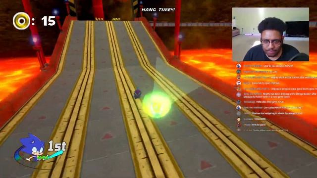 Washing Everyone In The Newest Sonic Racing Game LIVE смотреть онлайн