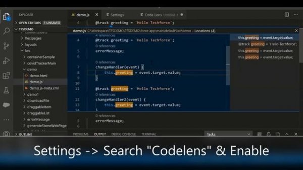 Visual Studio Code Tips - CodeLens in Visual Studio Code
