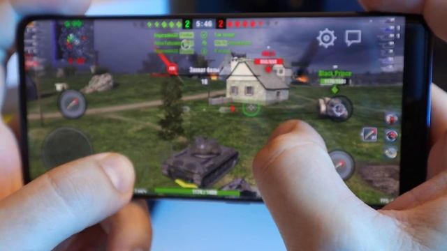 Игровой тест Xiaomi 13 Lite в Tanks Blitz смотреть онлайн