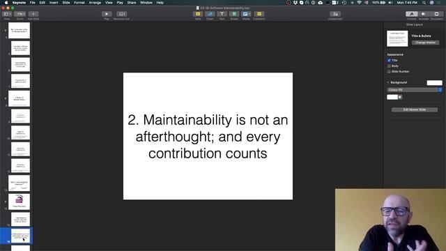 Software Maintainability - Introduction смотреть онлайн