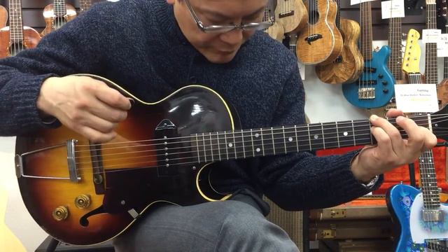 Gibson ES-140 3/4 1953 смотреть онлайн