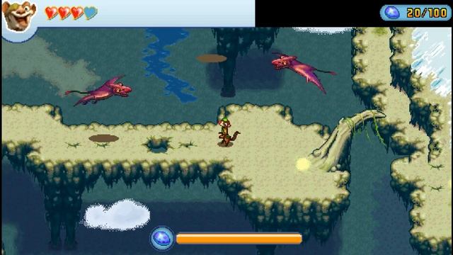 Ice Age 3: Dawn of Dinosaurs JAVA GAME (Glu Mobile 2009 year) FULL WALKTHROUGH смотреть онлайн