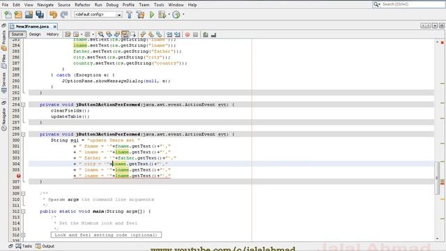 Java SWING #10 - How to update database record in java netbeans and sqlite (mysql) смотреть онлайн