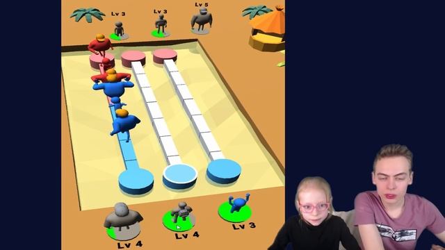 Pusher 3D ЭВОЛЮЦИЯ ТОЛКАНИЯ ЛЮДЕЙ NOOB vs PRO vs HACKER смотреть онлайн