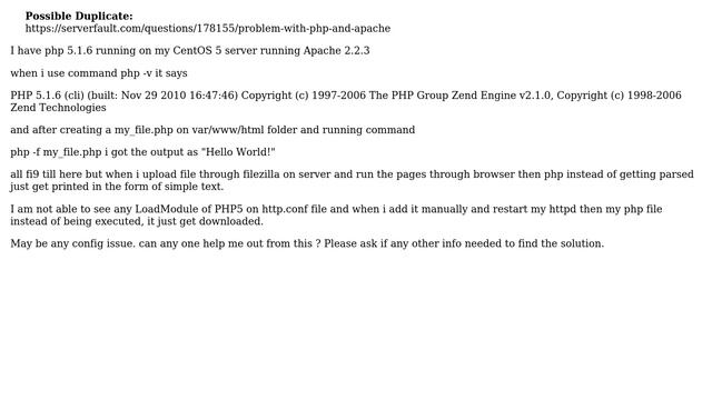 DevOps & SysAdmins: PHP files not getting parsed? смотреть онлайн