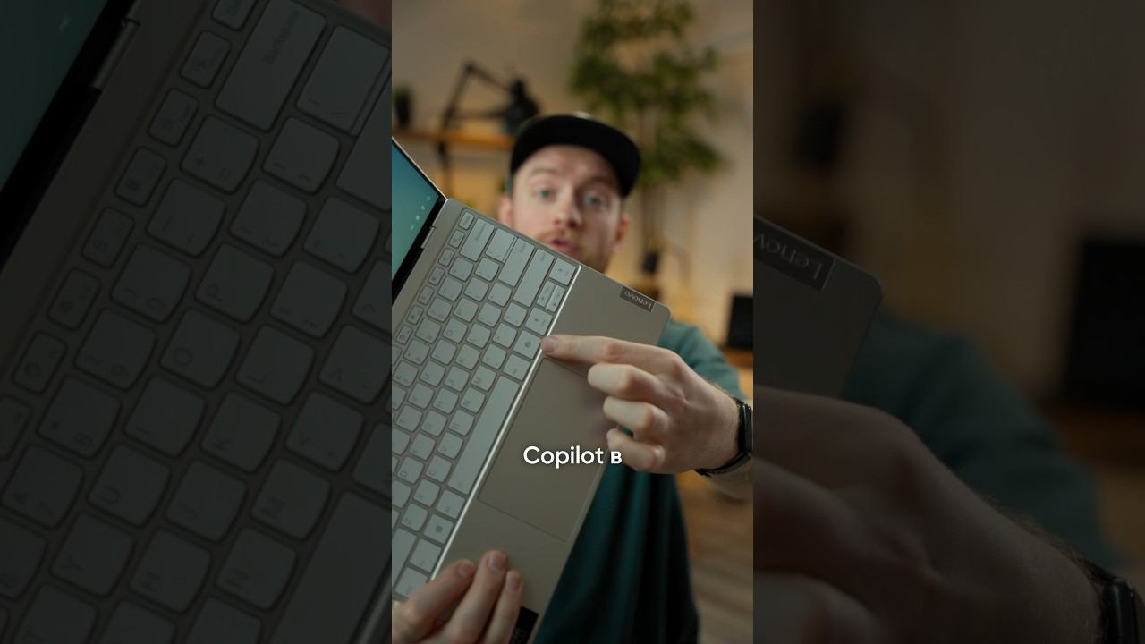 Что за новая кнопка Copilot в ноутбуках? #copilot #microsoft смотреть онлайн