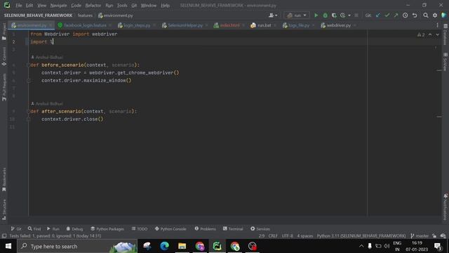 Python Behave (BDD) Framework with Selenium Hindi - Part 7 Attach Screenshots in Report смотреть онлайн