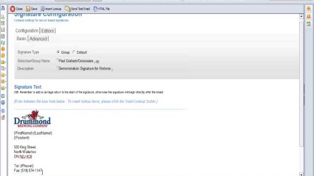 Webinar: Managing Lotus Notes email signatures (and branding) for the enterprise смотреть онлайн